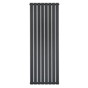 Flat Single Column Radiator - 1600 x 560mm - Anthracite Grey