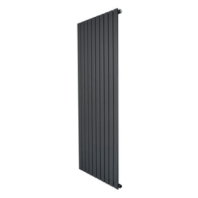 Flat Single Column Radiator - 1600 x 700mm - Anthracite Grey