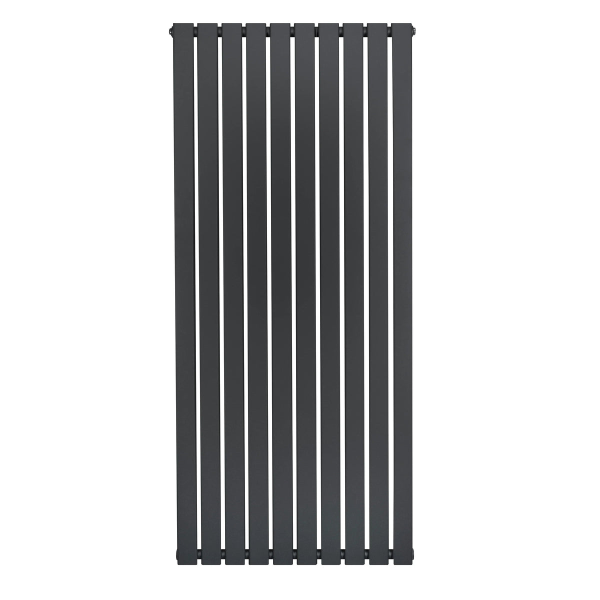 Flat Single Column Radiator - 1600 x 700mm - Anthracite Grey