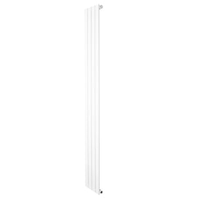 Flat Single Column Radiator - 1800 x 280mm - White