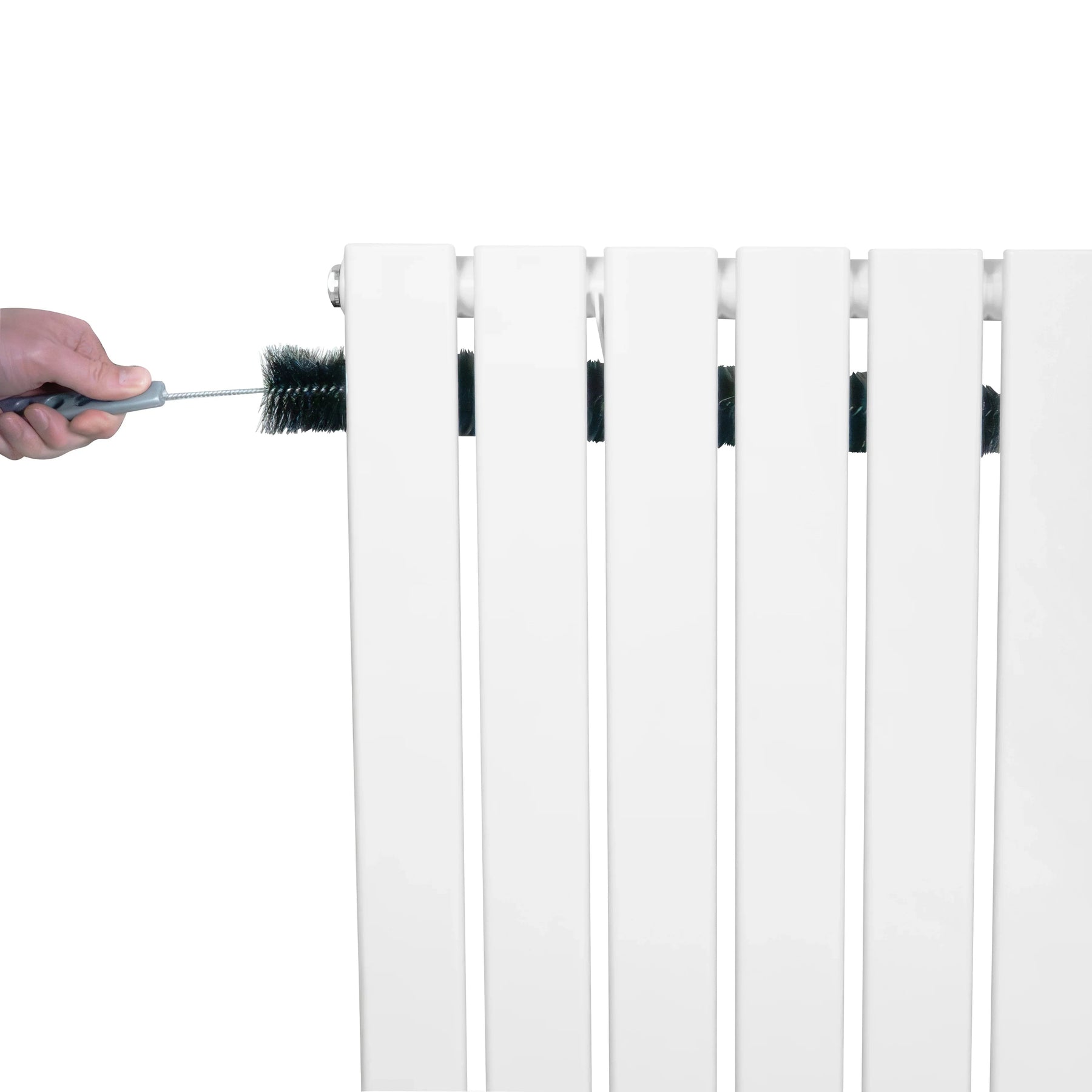 Flat Single Column Radiator - 1800 x 280mm - White