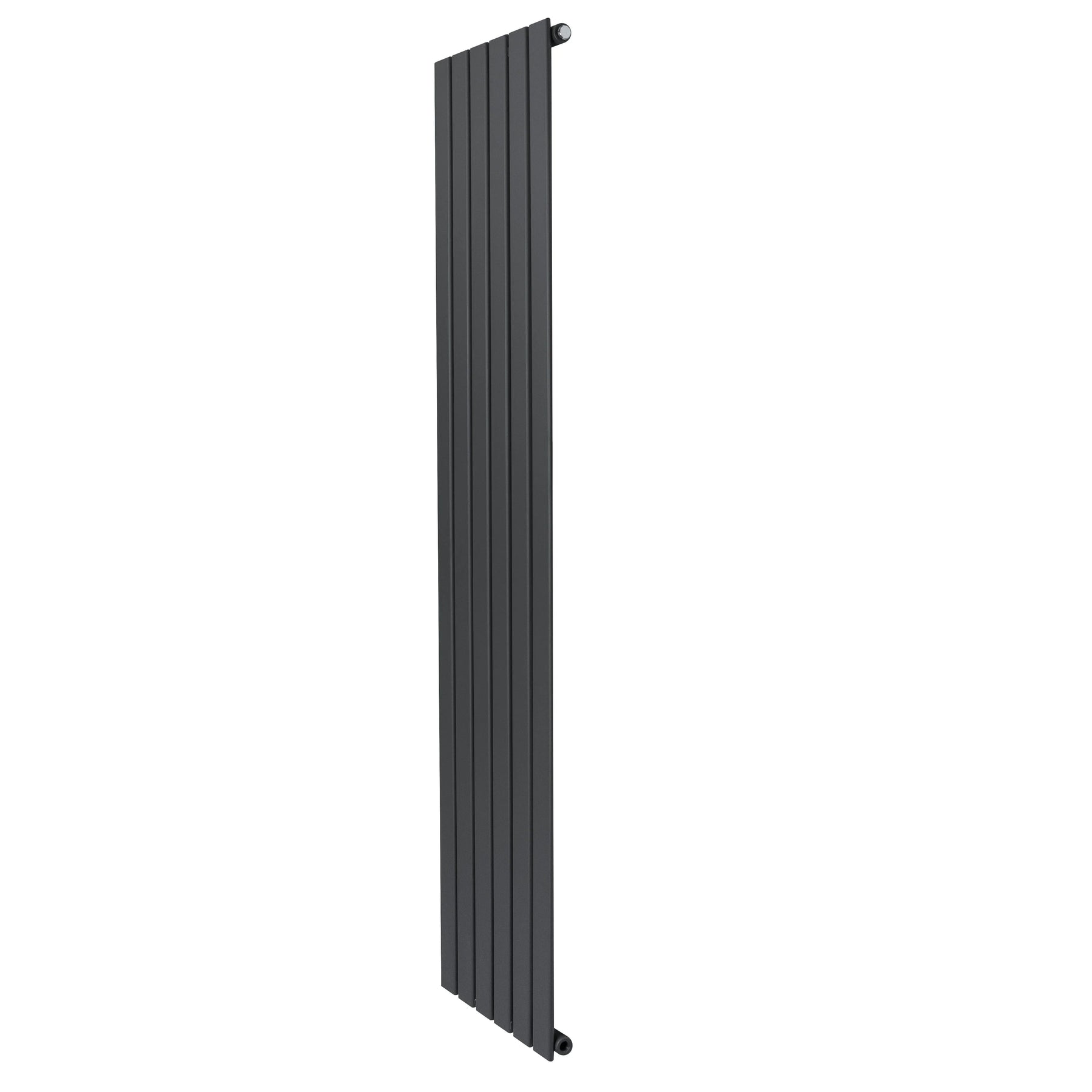 Flat Single Column Radiator - 1800 x 420mm - Anthracite Grey
