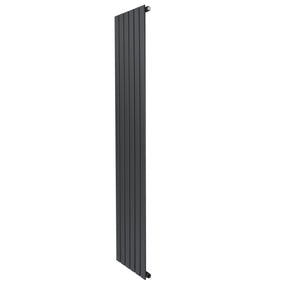 Flat Single Column Radiator - 1800 x 420mm - Anthracite Grey