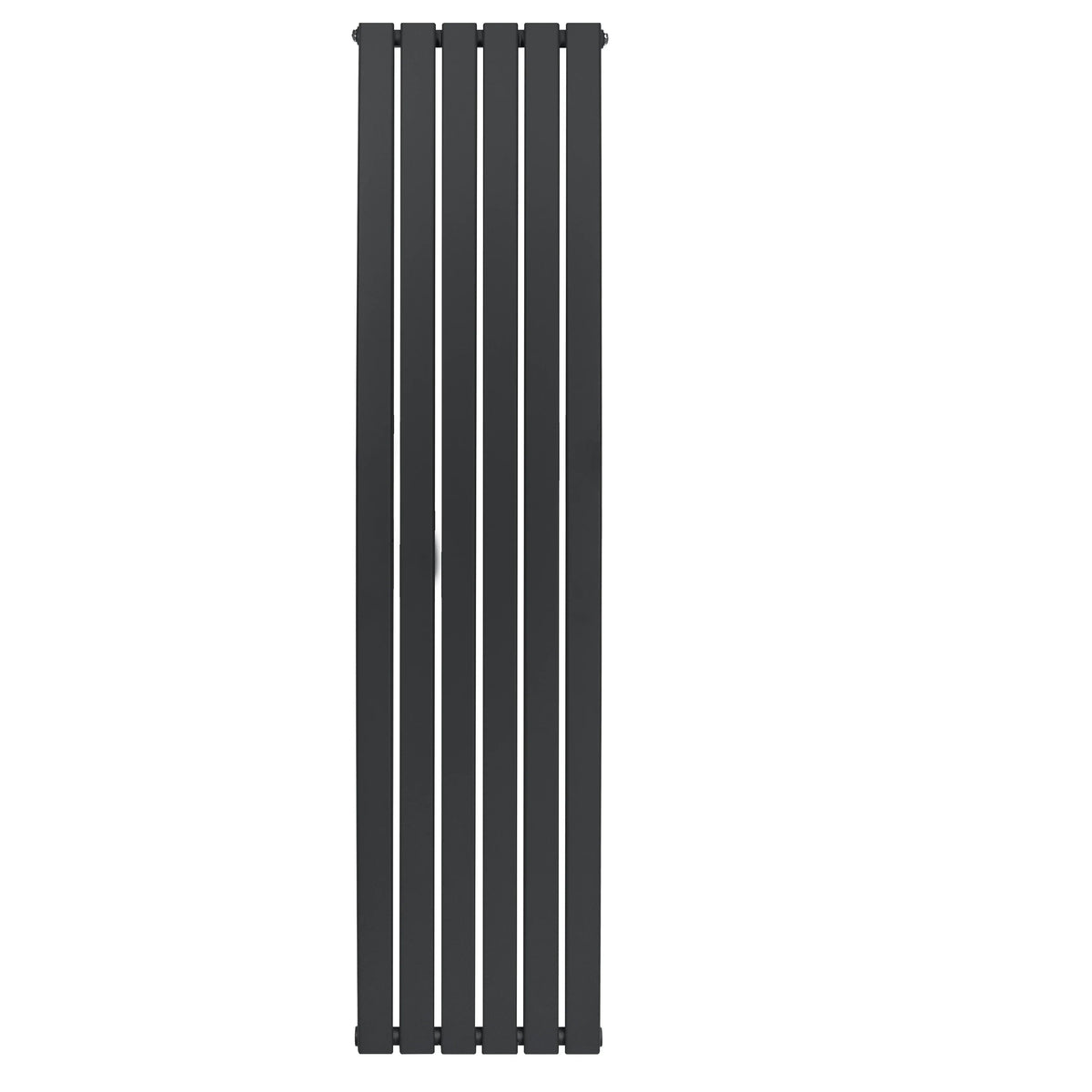 Flat Single Column Radiator - 1800 x 420mm - Anthracite Grey