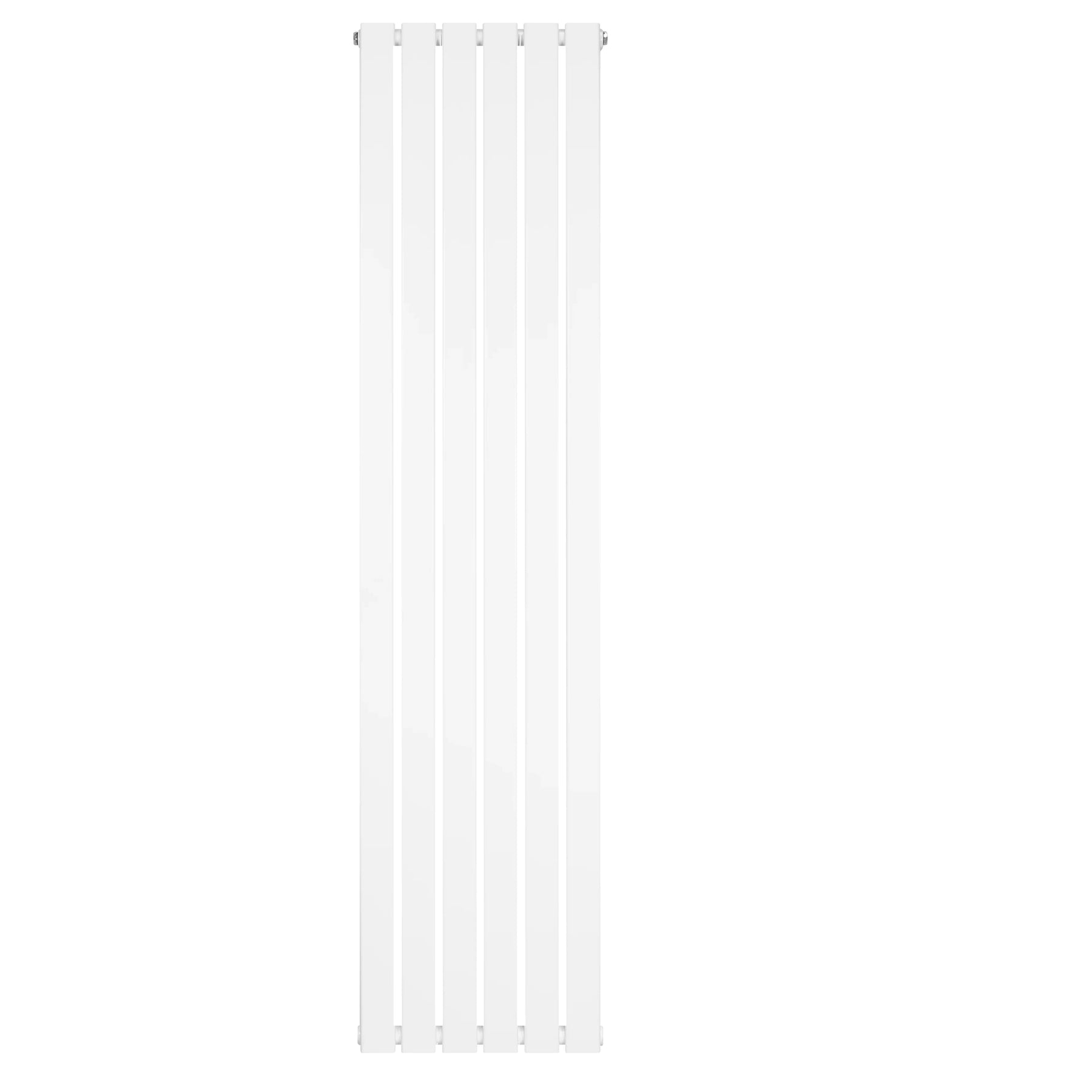 Flat Single Column Radiator - 1800 x 420mm - White