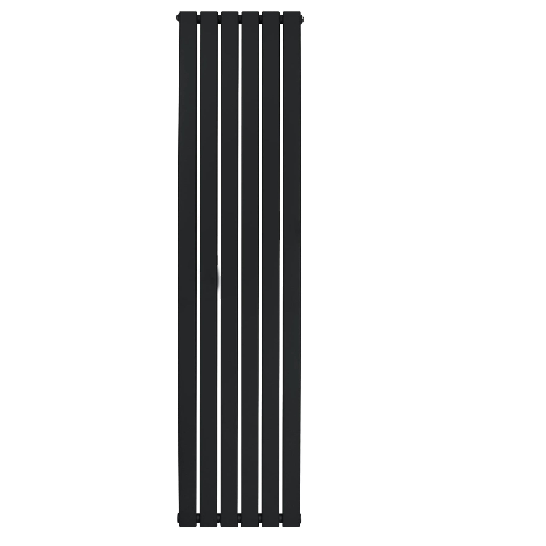 Flat Single Column Radiator - 1800 x 420mm - Black