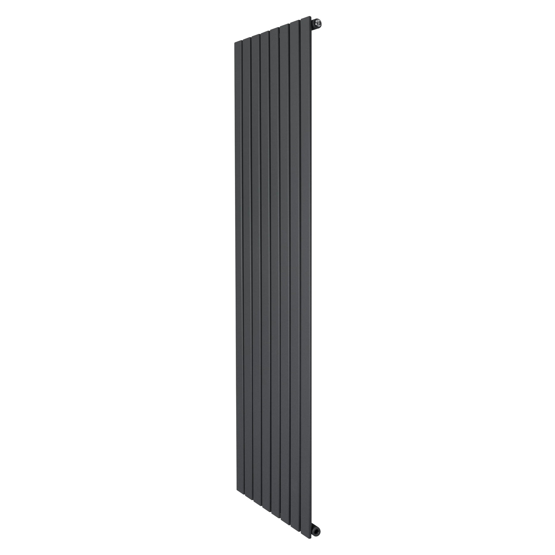 Flat Single Column Radiator - 1800 x 560mm - Anthracite Grey