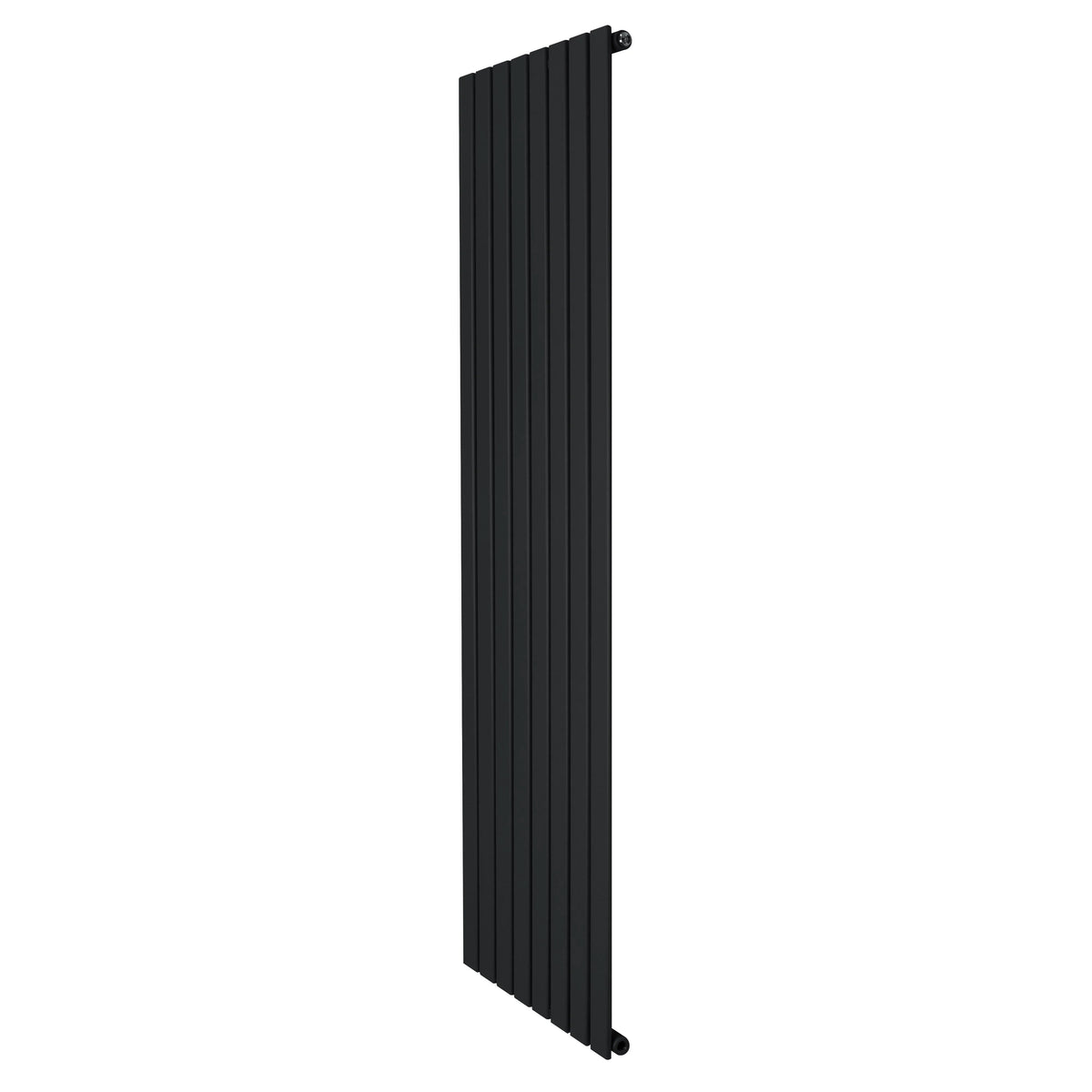 Flat Single Column Radiator - 1800 x 560mm - Black