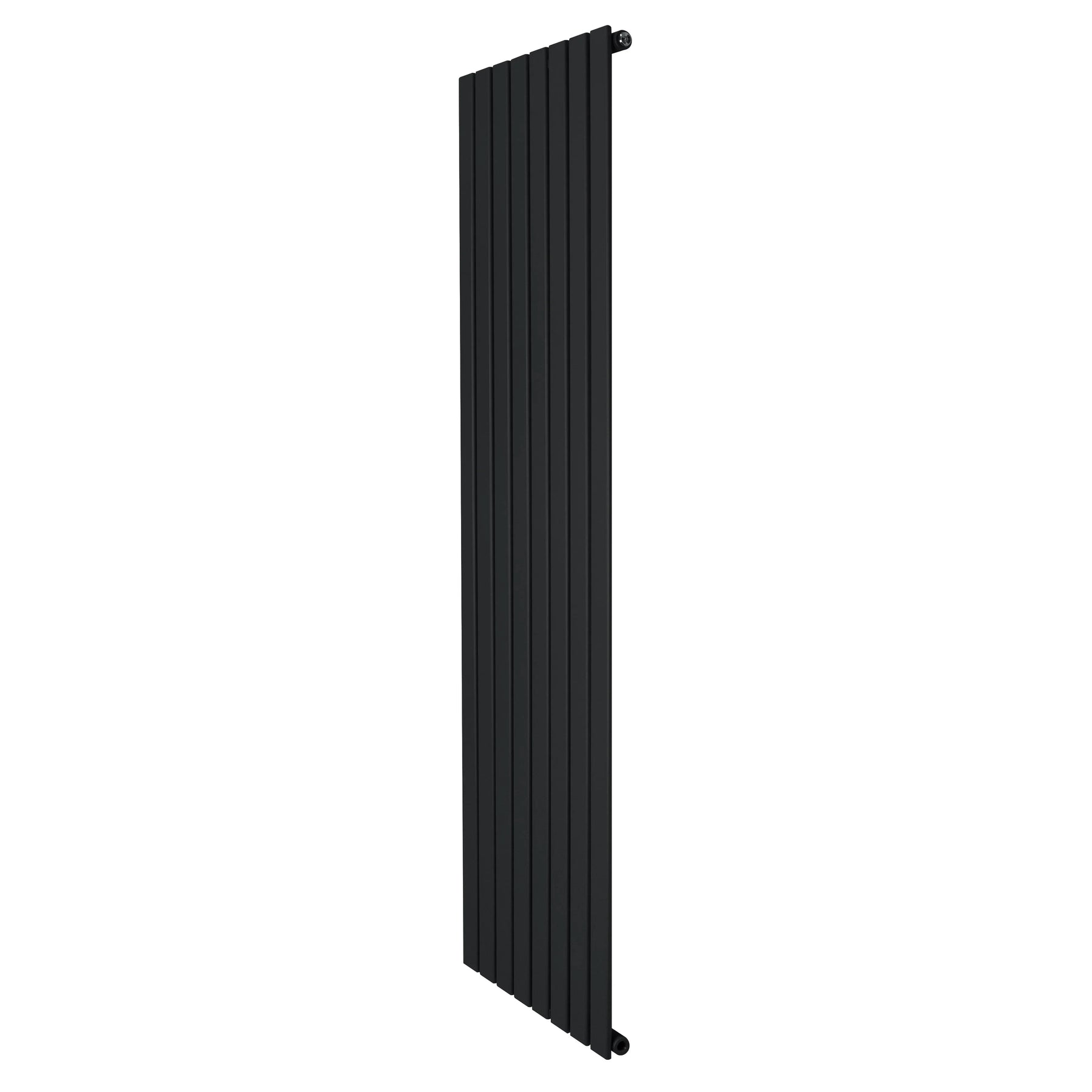 Flat Single Column Radiator - 1800 x 560mm - Black