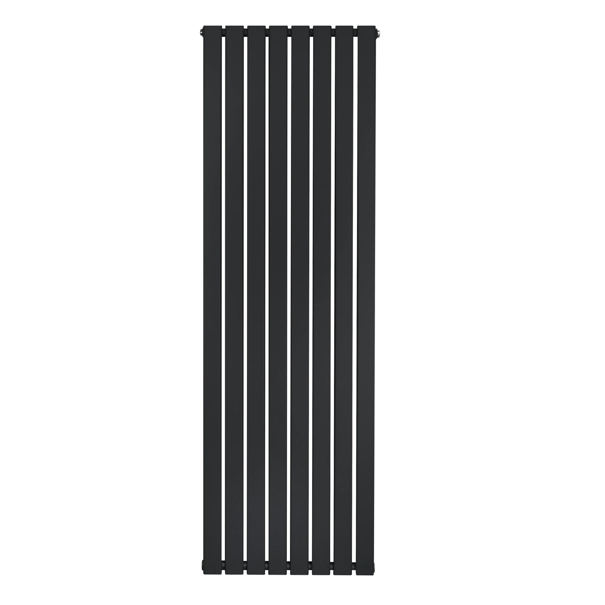 Flat Single Column Radiator - 1800 x 560mm - Black