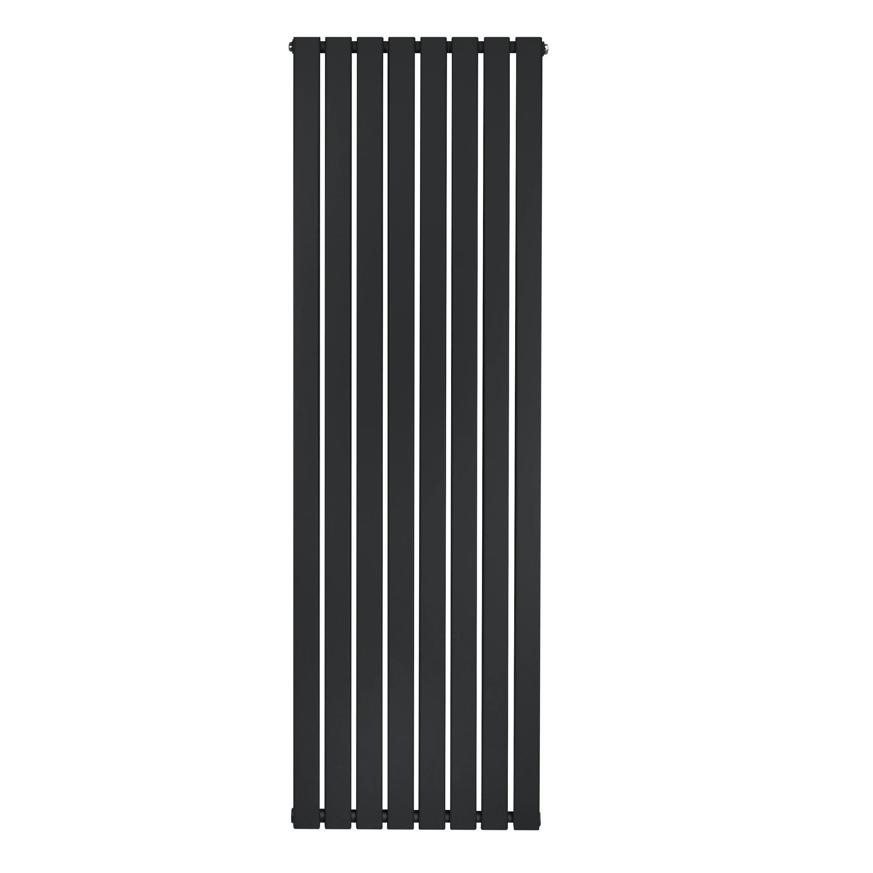 Flat Single Column Radiator - 1800 x 560mm - Black
