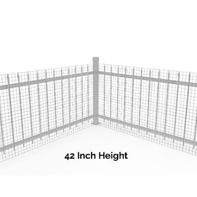 Wide Gap Barrier Dog Fence Kit