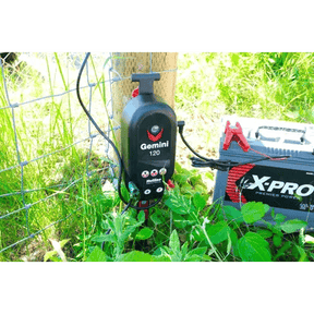 Hotline Gemini 120 HLC120 Dual Power 18km 2.4J 12/230 volt Electric Fence Energiser