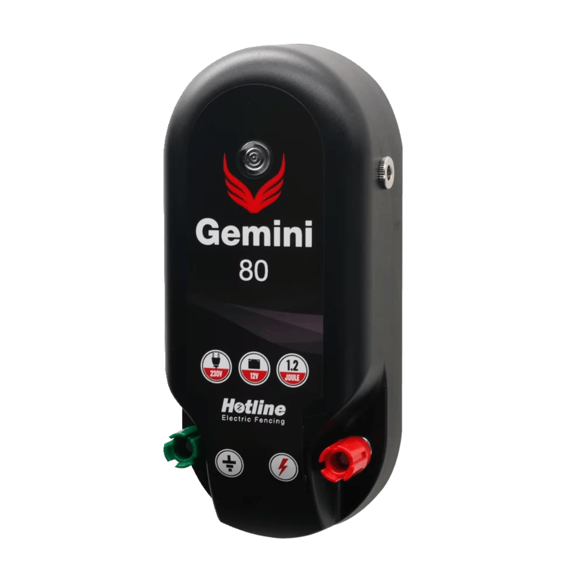 Hotline Gemini 80 HLC80 Dual Power 12km 1.2J Electric Fence Energiser