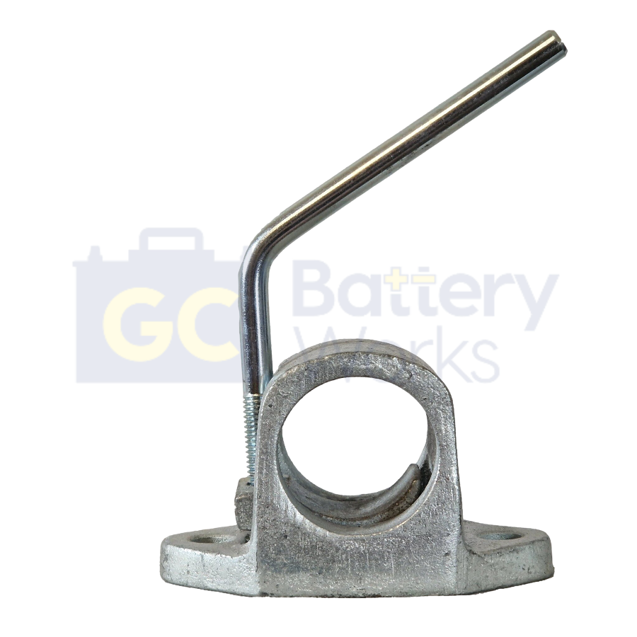 Jockey Wheel Clamp For 48mm Tubes Heavy Duty Cast Steel (Bolt-On)