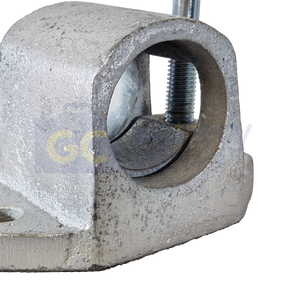 Jockey Wheel Clamp For 42mm Tubes Heavy Duty Cast Steel (Bolt-On)