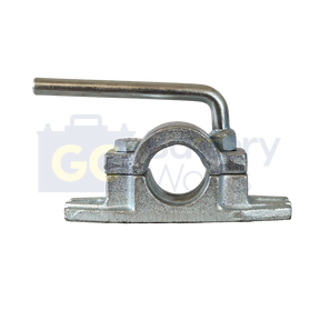 Jockey Wheel Clamp For 48mm Ribbed Tubes - Cast Steel (Bolt-On)