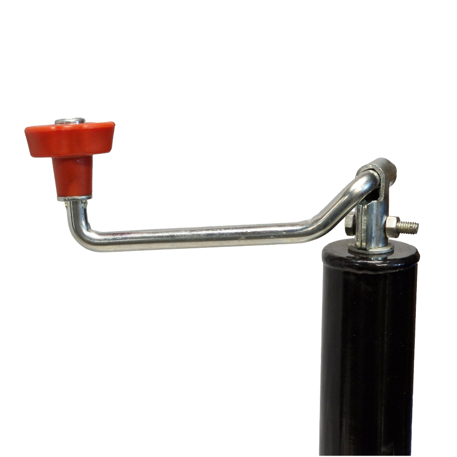 Trailer Jack Telescopic Heavy Duty Stand Tow Bar Lift Max Load 900kg (Bolt-On)