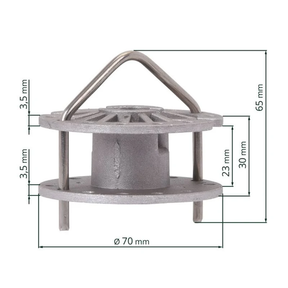 In-Line Disc Strainer Wire Tensioner Aluminium