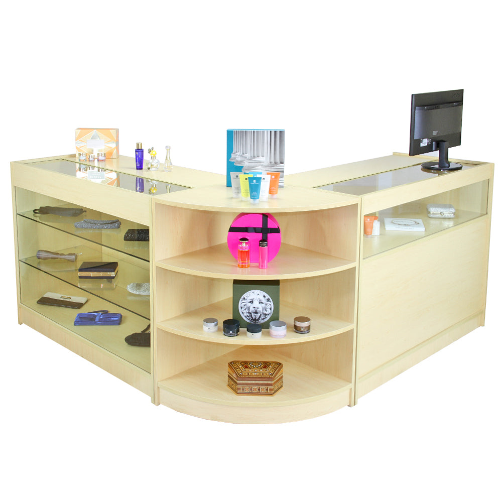Aquarius Maple Shop Counters and Retail Display Fixtures