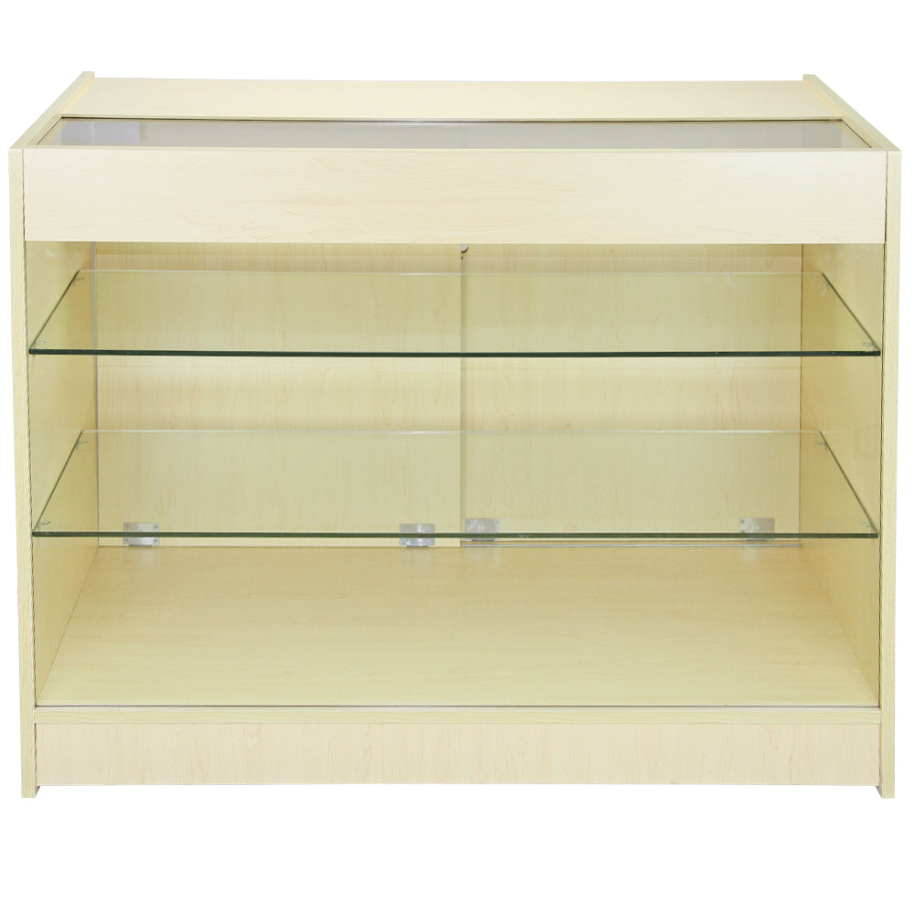 Maple-Glazed Product Display Counter, Model K1200