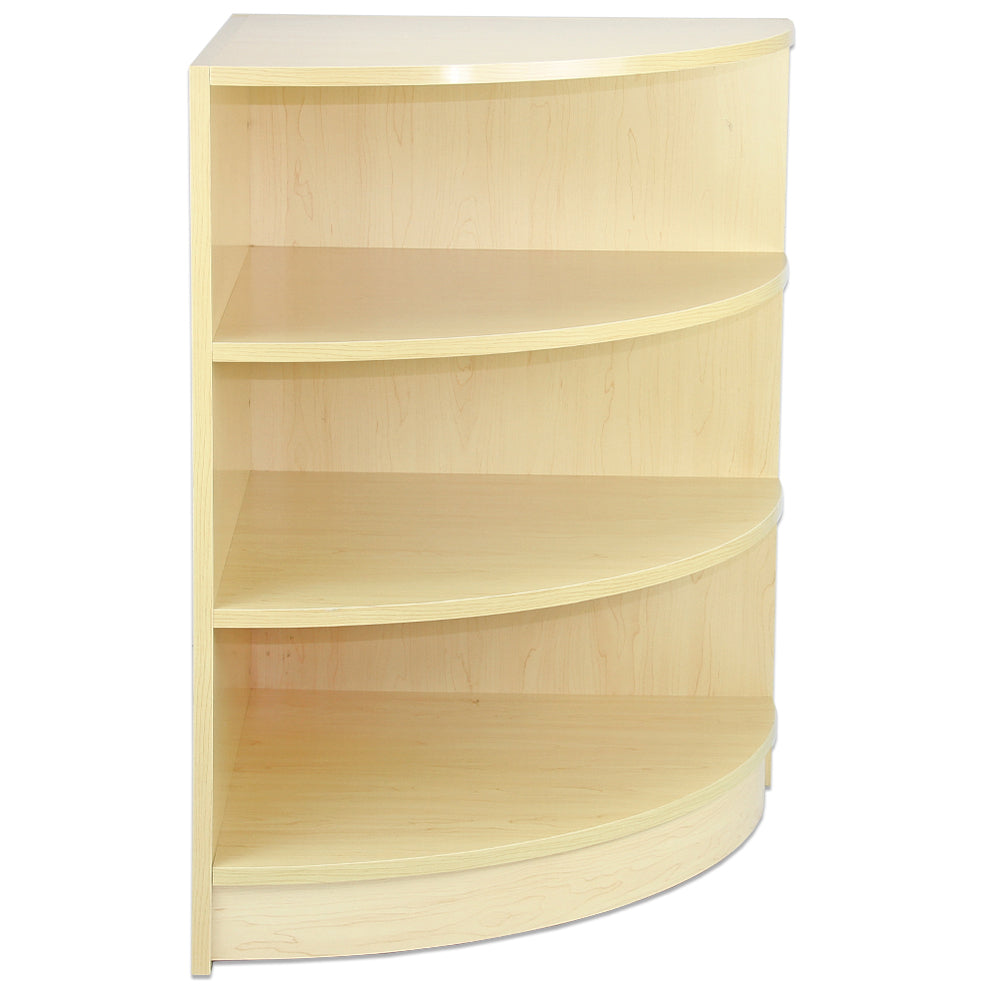 LM60 Retail Corner Counter – Maple Finish