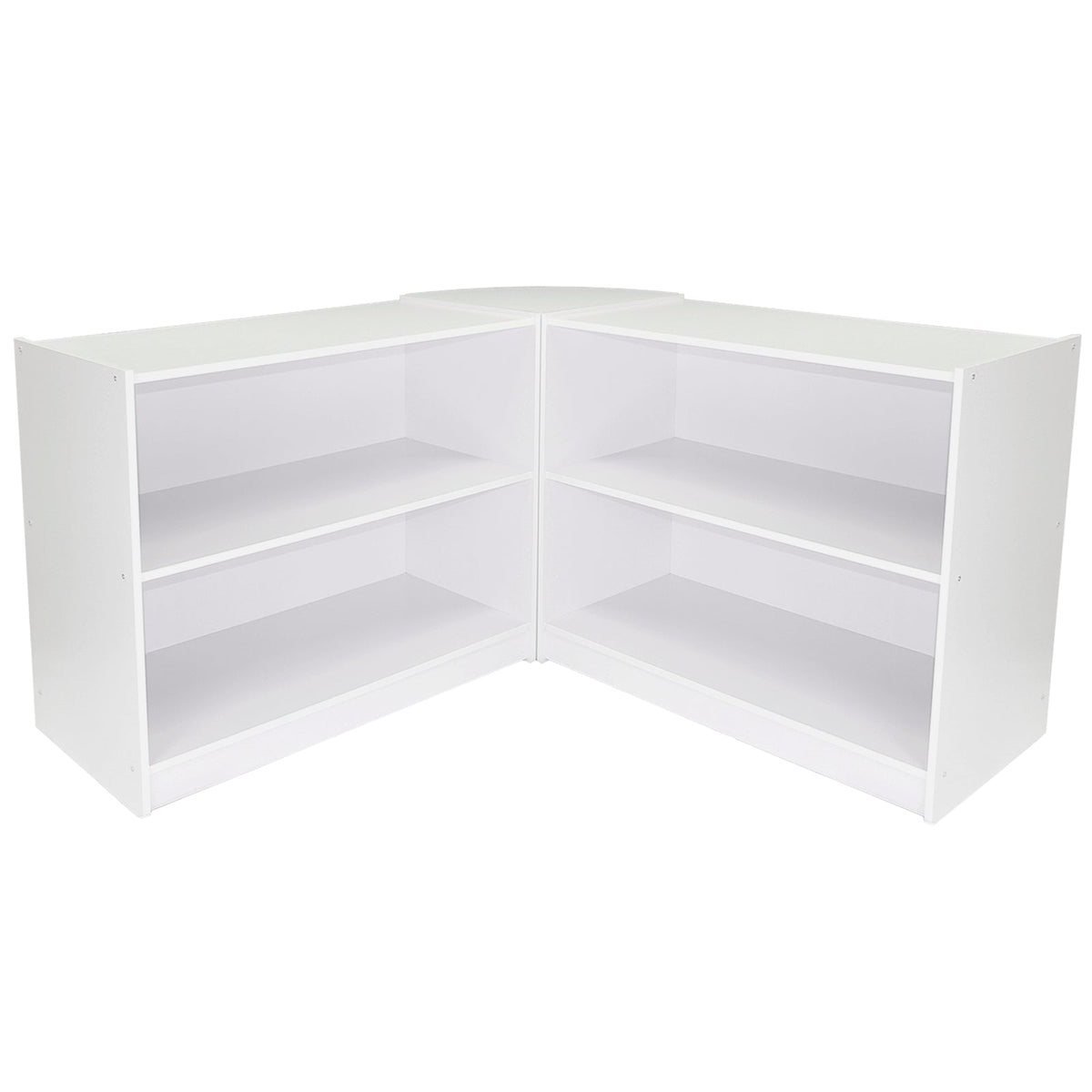 Zodiac Brilliant White Shop Counter and Retail Display Set