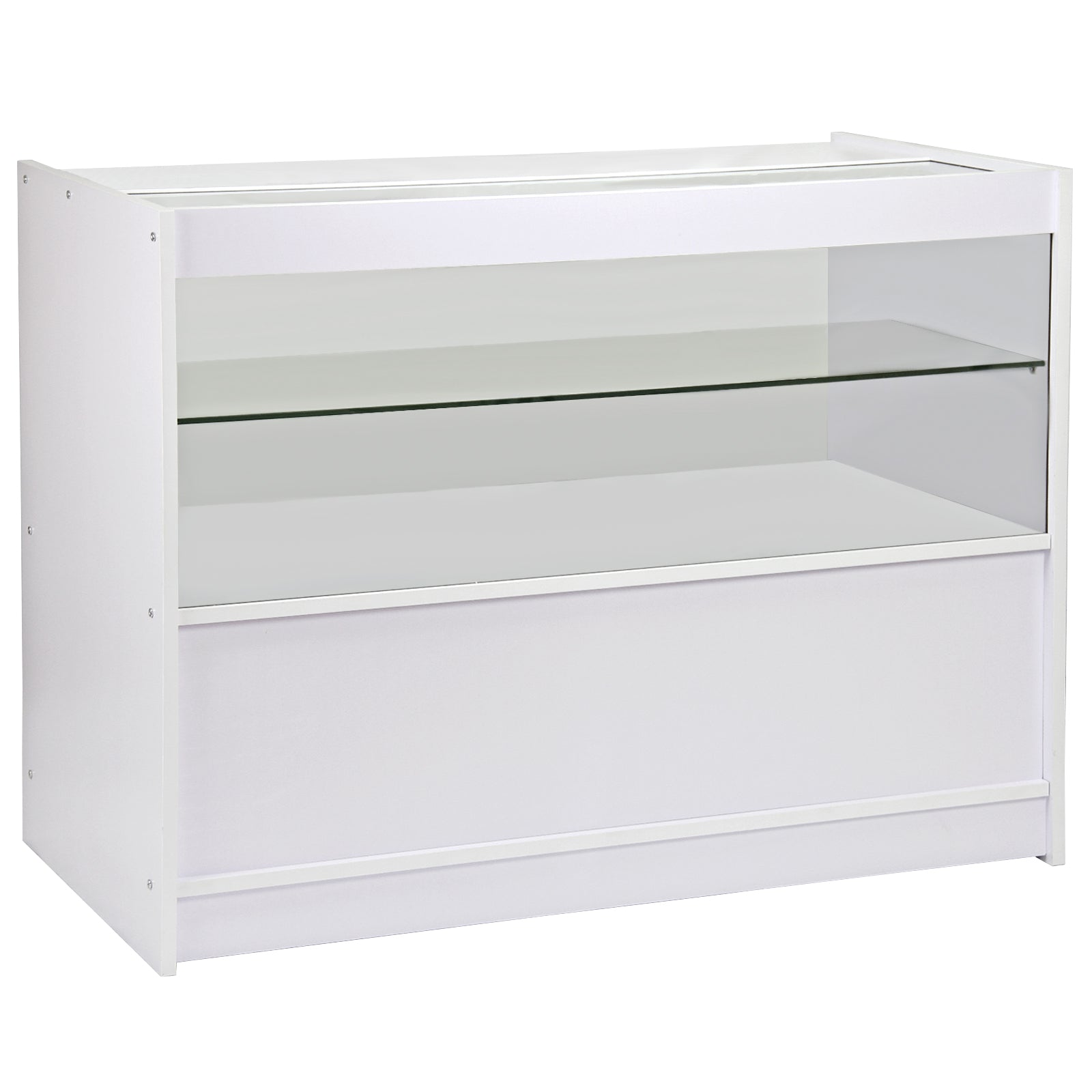 C1200 Retail Shop Counter in Brilliant White
