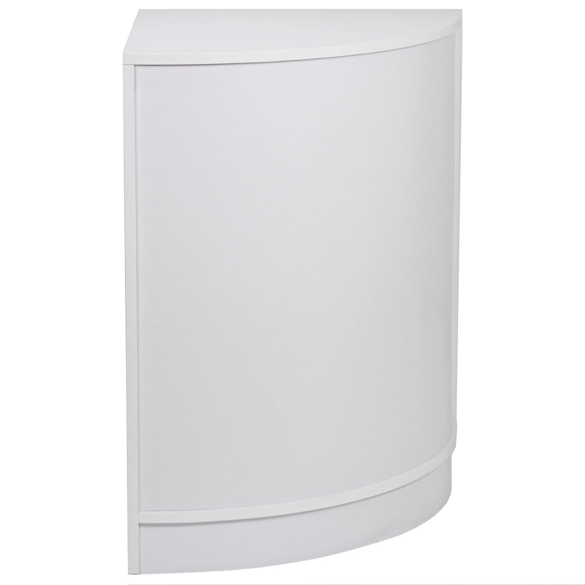 CM60 Retail Corner Counter - White