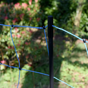 Gallagher 50m Wolf Netting 120cmx50m Electric Fencing Net Fence Blue 120/1W14/B-50m