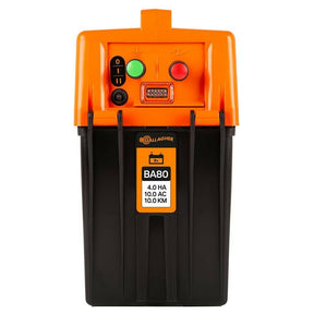 Gallagher BA80 9V 0.8J 10km Electric Fence Energiser 3 Year Warranty
