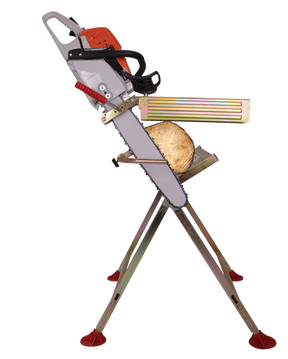 Portek Logmaster Saw Horse Wood Bench Folding w/ Saw Clamp