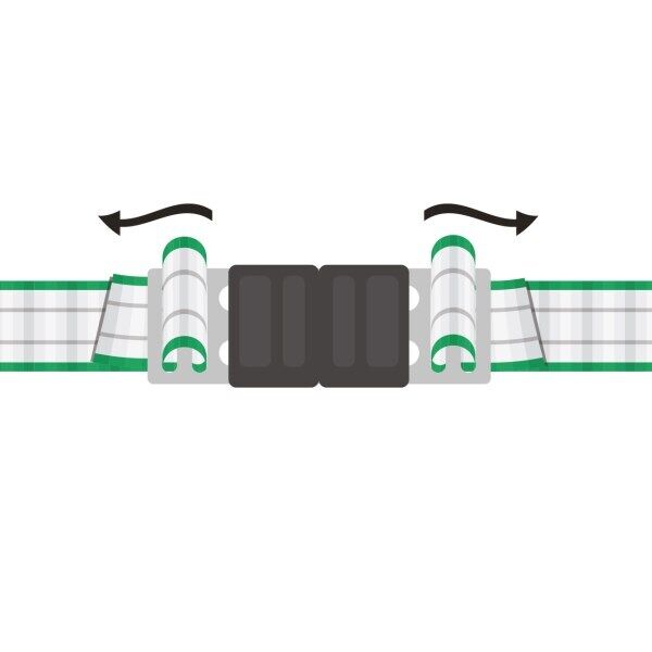 Litzclip 40mm Tape Connector Tool Free Tape Repair / Connector Tapes up to 40mm