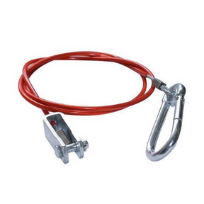 Caravan Trailer Break Away Cable 1m Emergency Brake Cord Towing Safety Coupling