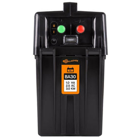 Gallagher BA30 9V 0.25J 4km Electric Fence Energiser 3 Year Warranty