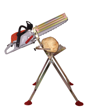 Portek Logmaster Saw Horse Wood Bench Folding w/ Saw Clamp