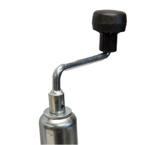 Jockey Wheel & Clamp - Telescopic 48mm Tube Trailer Stand Max Load 150kg