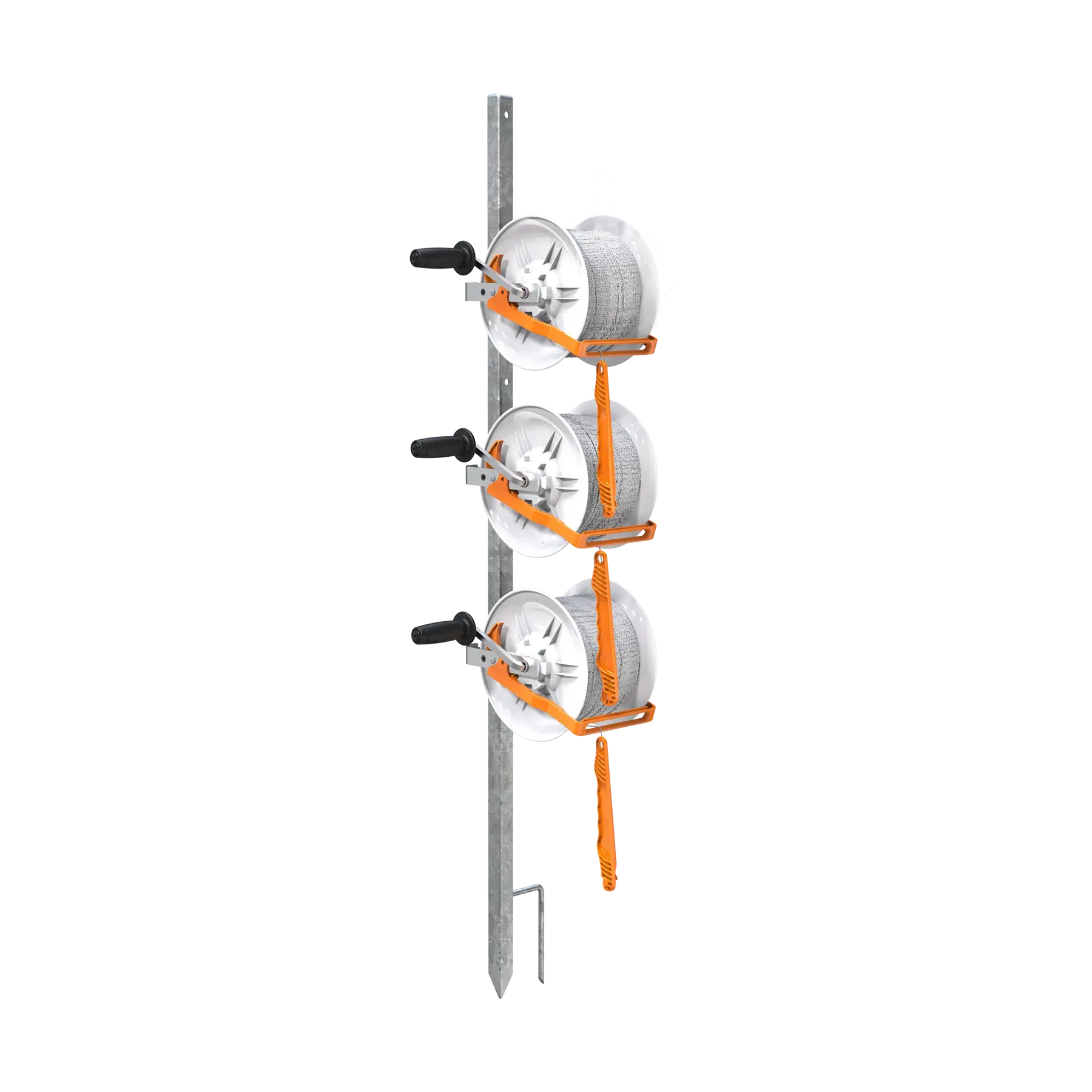 Gallagher Triple Geared Reel Stand incl. Vidoflex polywire