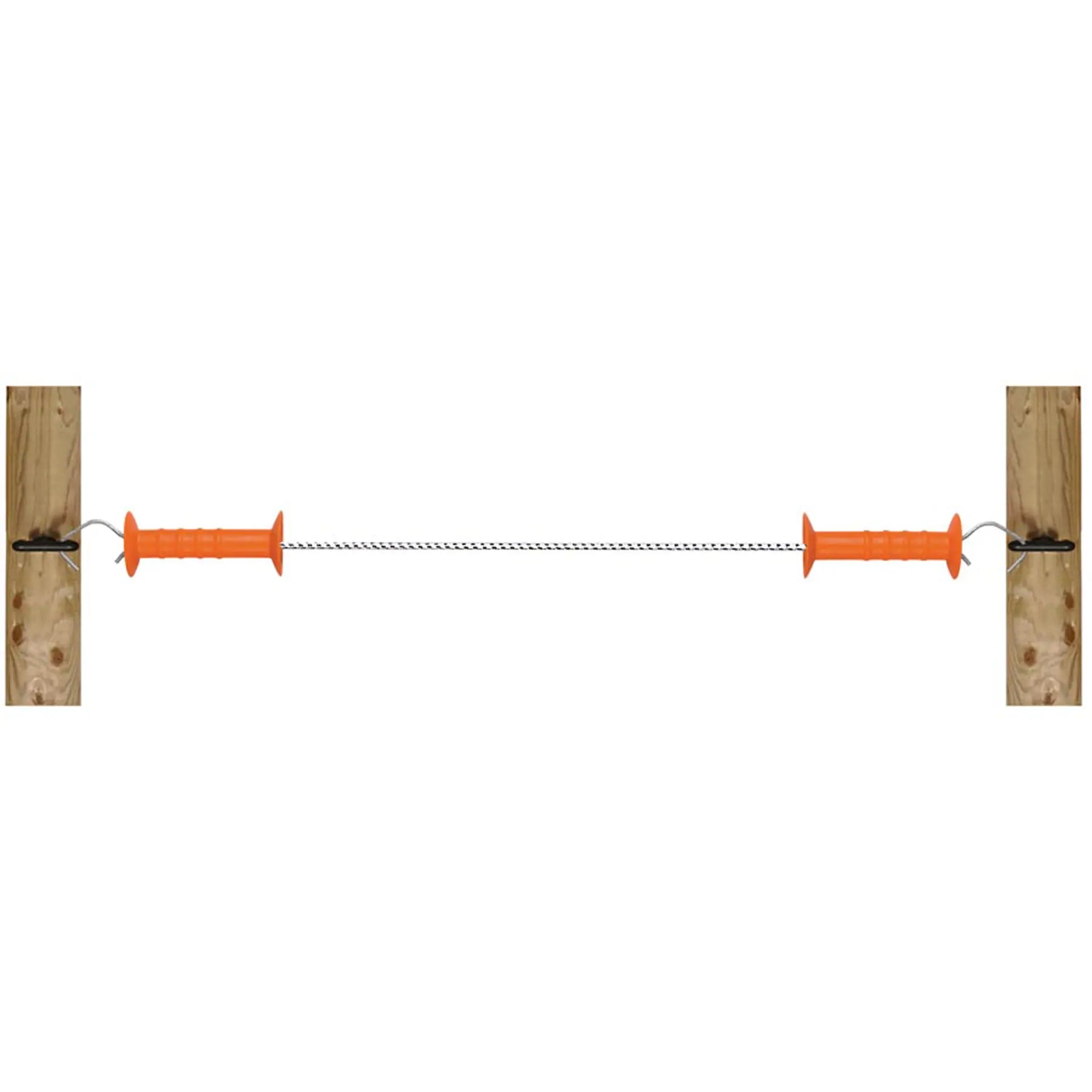 Gallagher Rope Gate set white(elastic),  with double handle