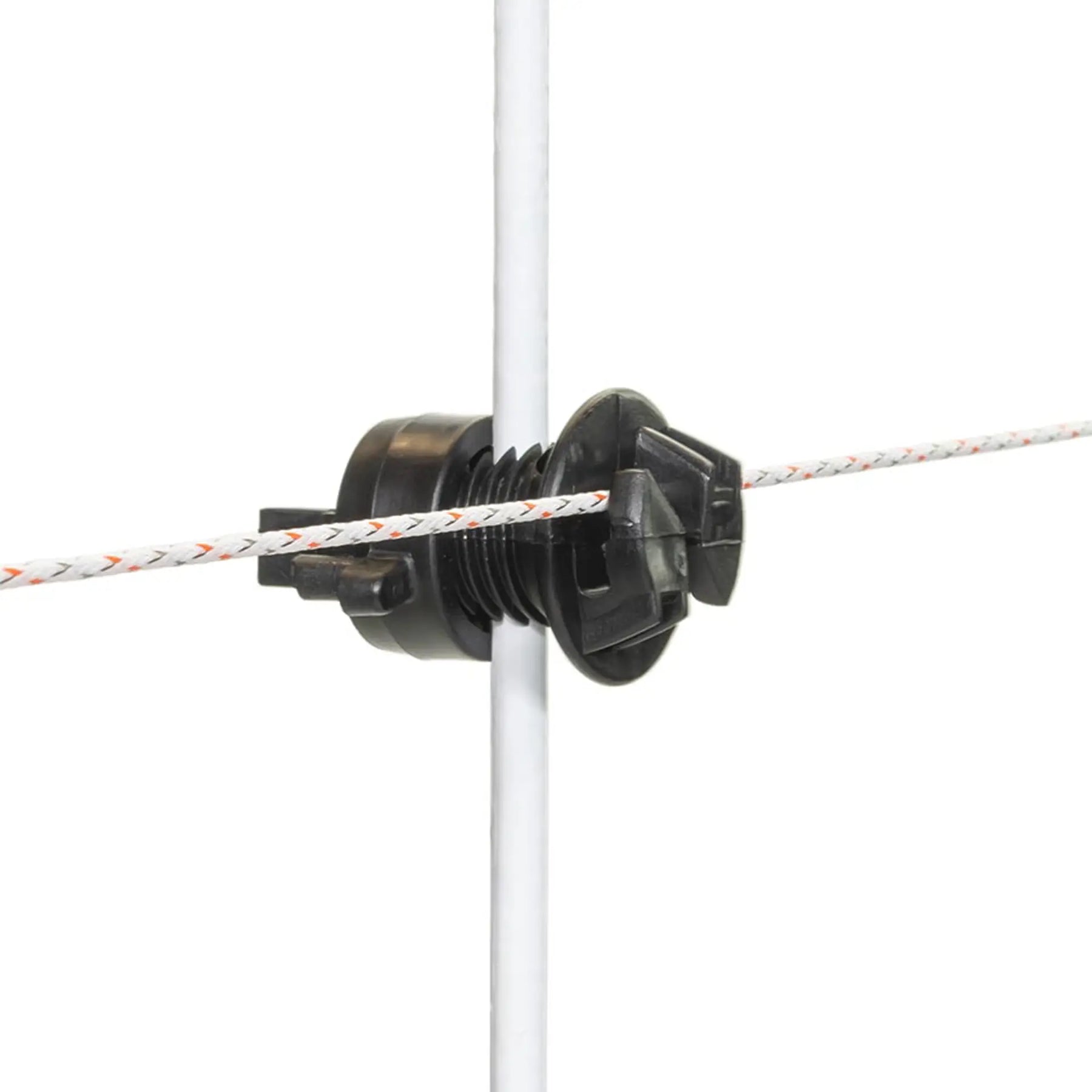 Gallagher Screw-on rod insulator black for post 4/10mm (250 pcs)