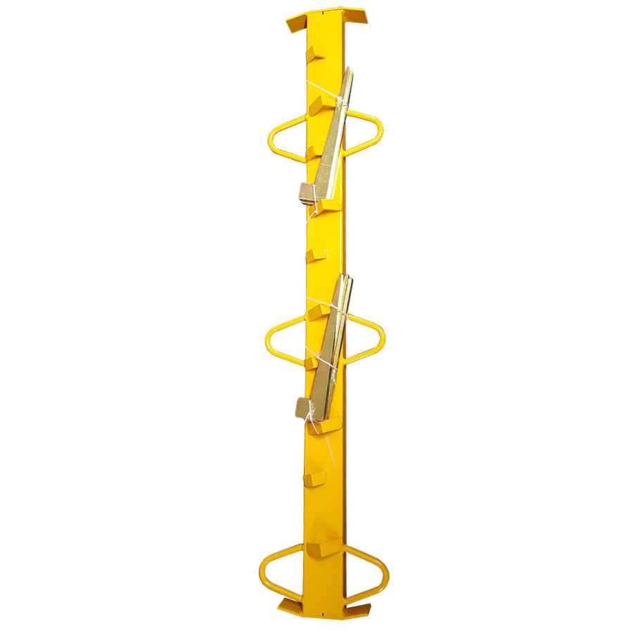 Stock Fence Strainer Board Clamp Puller 1260mm – Includes 2x D-Shackles