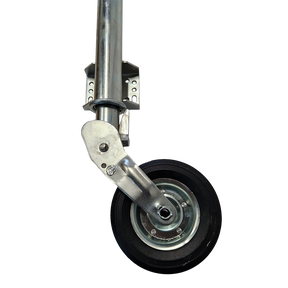 Jockey Wheel Auto-Fold Heavy Duty Telescopic Trailer Stand Max Load 400kg