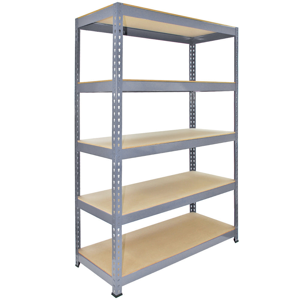 Q-Rax Grey Metal Racking Units – 90 x 50 x 180 cm – Pack of 3