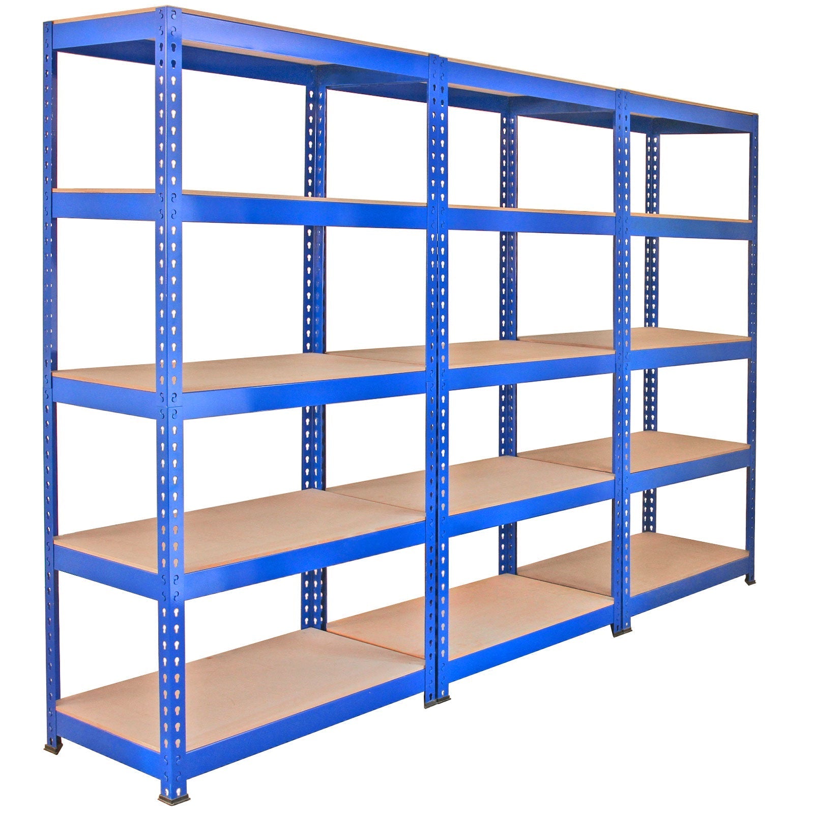 10-Pack Q-Rax, 90 x 50 x 180 cm, Blue