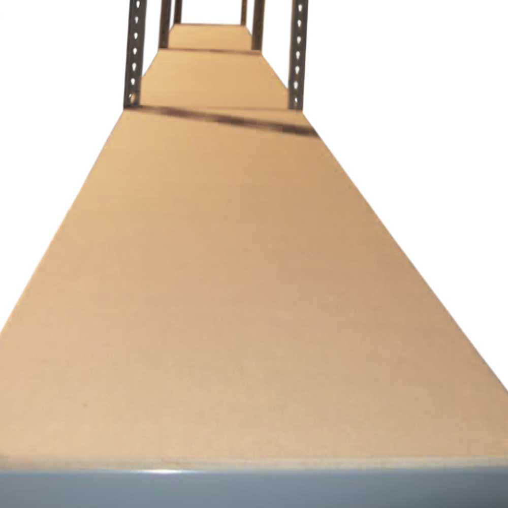 Q-Rax Grey Metal Shelving Units – 120 cm W x 180 cm H x 50 cm D