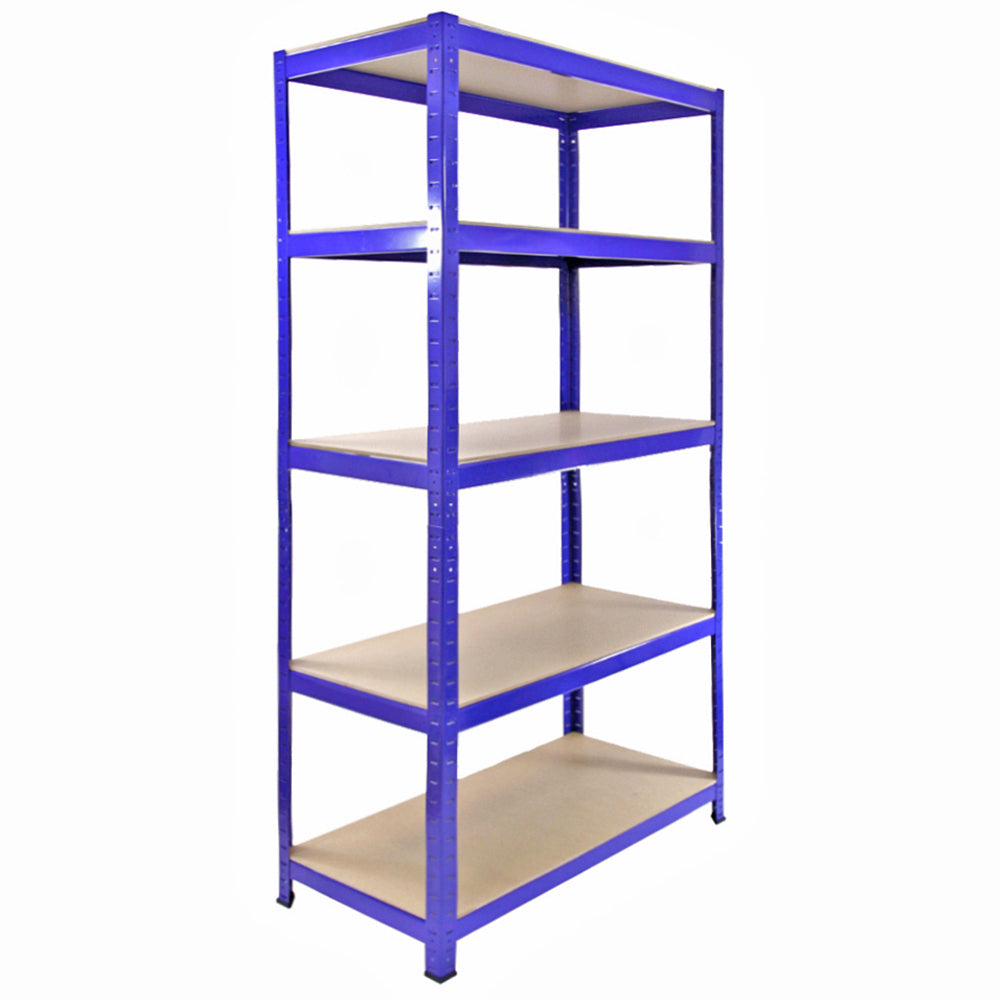Monster Racking: 3 x T-Rax Storage Shelving Units and 120 cm Q-Rax Workbench