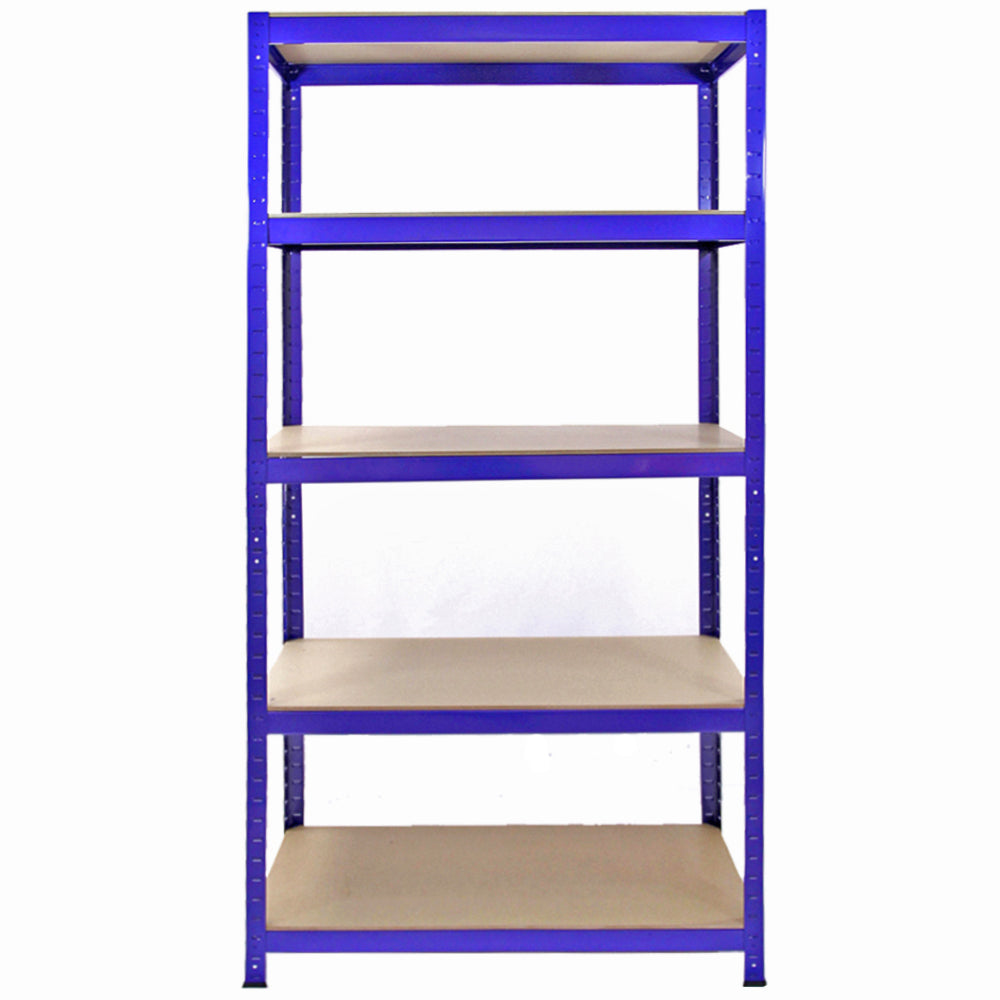 Monster Racking T-Rax Metal Storage Shelves, Blue, 90 cm W x 45 cm D