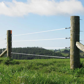 Gallagher Multi strand gate kit, white (4 conductors, 12.5mm, 6 metres)