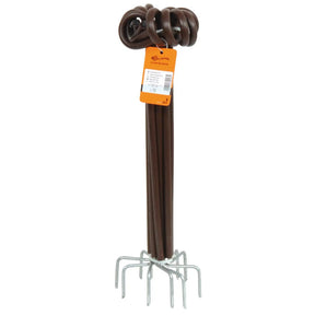 Gallagher Distance insulator, pigtail (pigtail offset) (terra, 40cm, pack of 10)