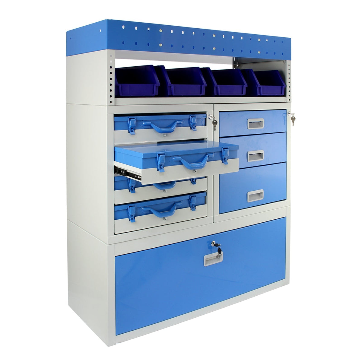 Monster Racking Tempest Metal Van Shelving System Bundle